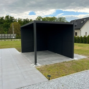 Pergola Nordvic Skyline 3x4 z panelami żaluzjowymi